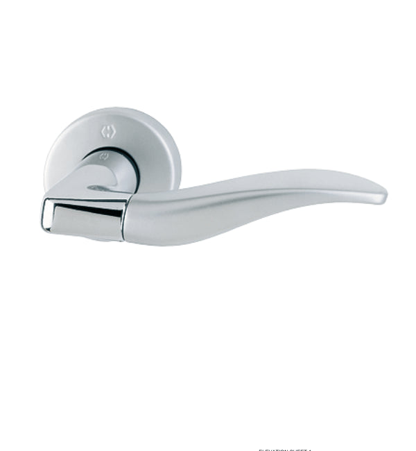 HOPPE Phoenix M1640/19K Sprung Lever Handle Set
